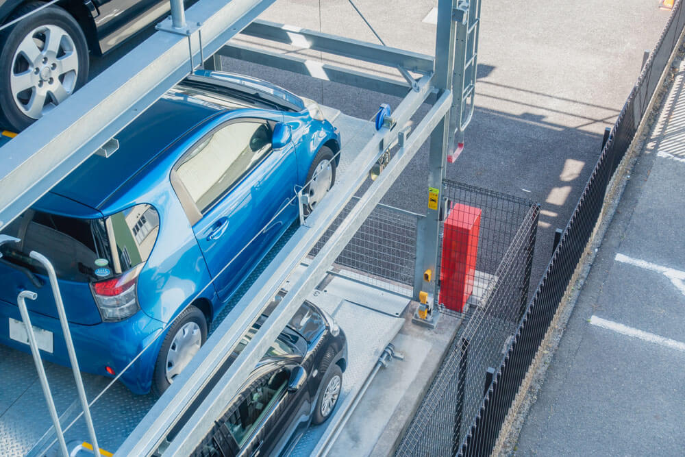 Apartment mechanical parking system