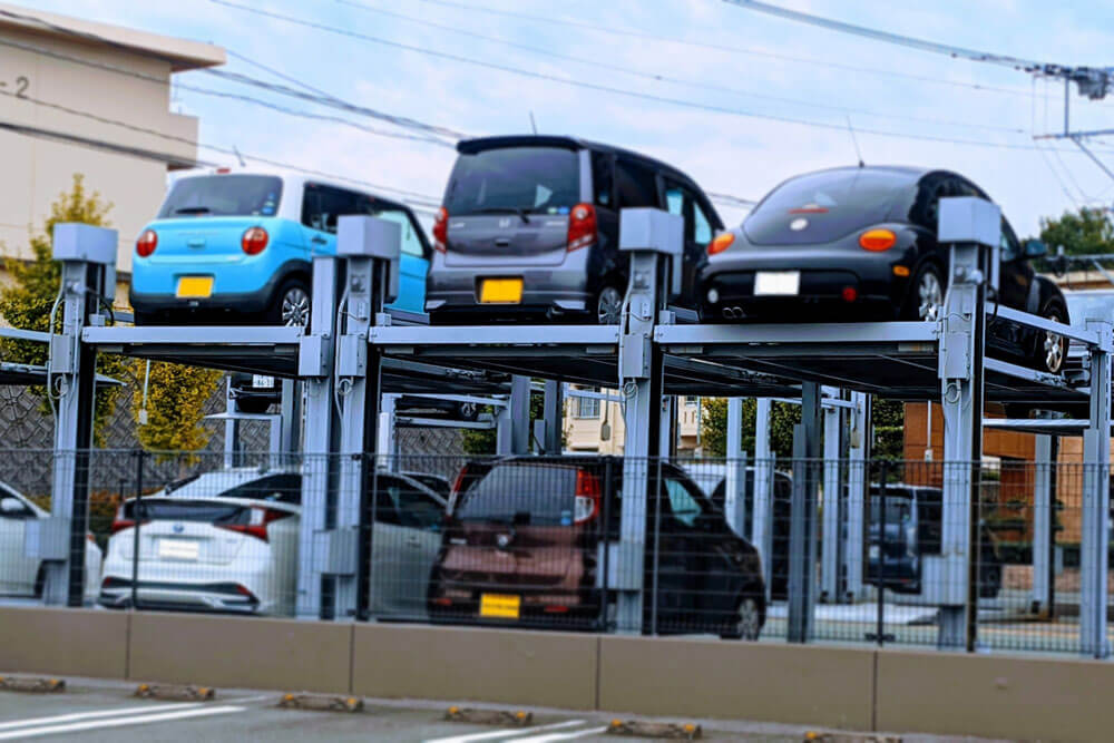 Two-level parking
